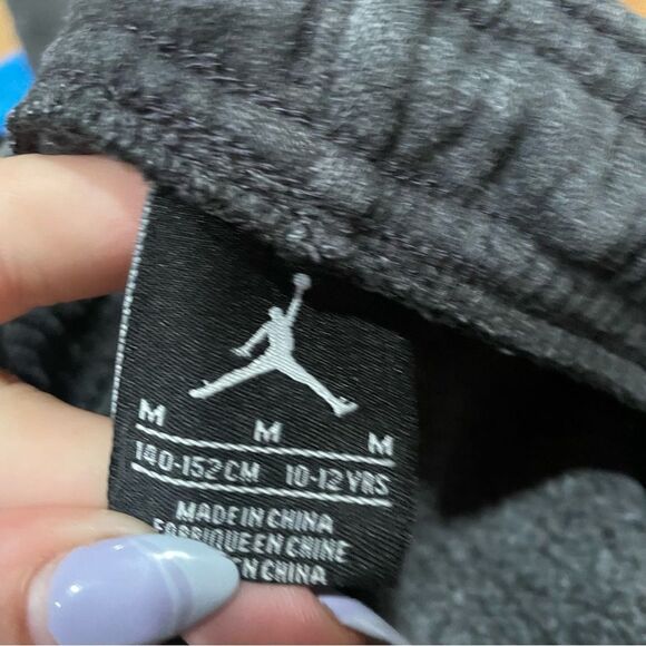 Jordan Charcoal Grey Jogger Swatpants - Picture 4 of 4